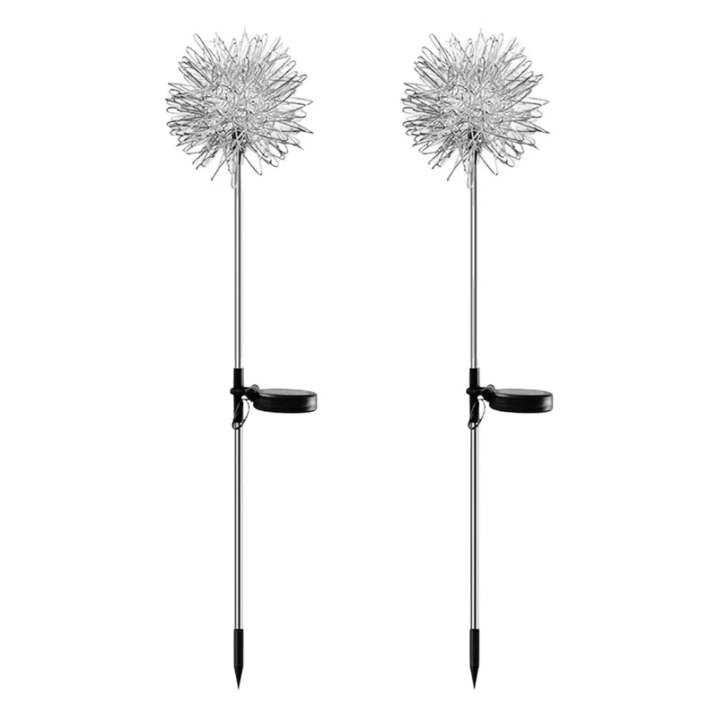 Solar Powered Dandelion Garden Lights (2 Pc