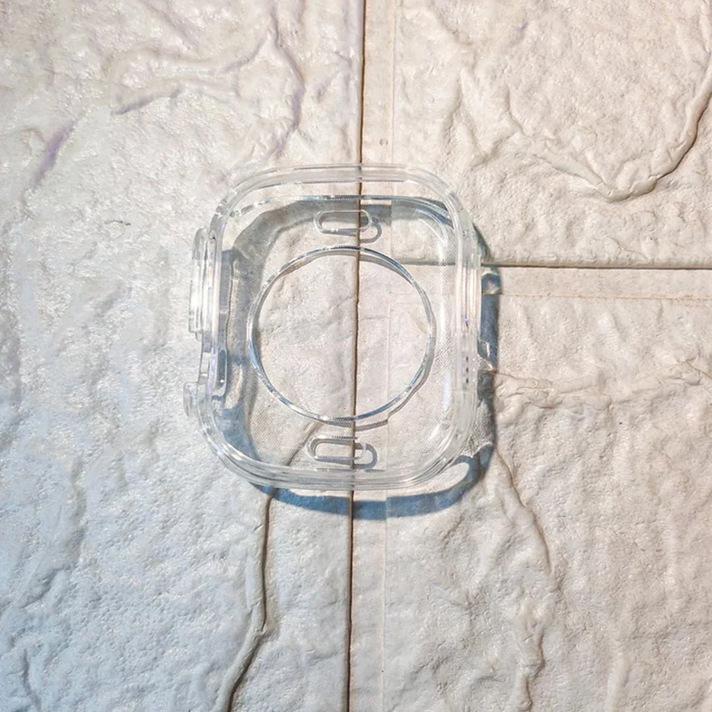 10 in 1 Set Ultra 2 Smart Bluetooth Calling Smart watch + Earphones with Transparent Screen Guard Watch with Seven Classic Straps (Mix Color)