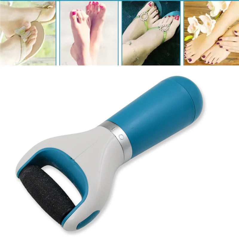 0229 Electronic Dry Foot File, Callous Remover for Feet, Electric Foot with Roller Hard and Dead Skin- Regular Coarse, baby smooth feet in minutes.